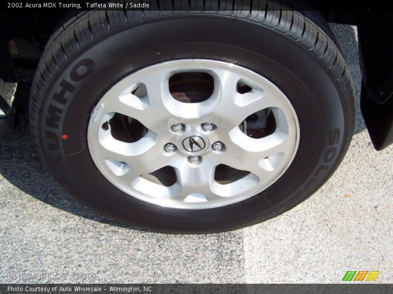 Taffeta White / Saddle 2002 Acura MDX Touring