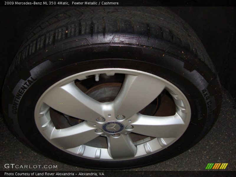 Pewter Metallic / Cashmere 2009 Mercedes-Benz ML 350 4Matic