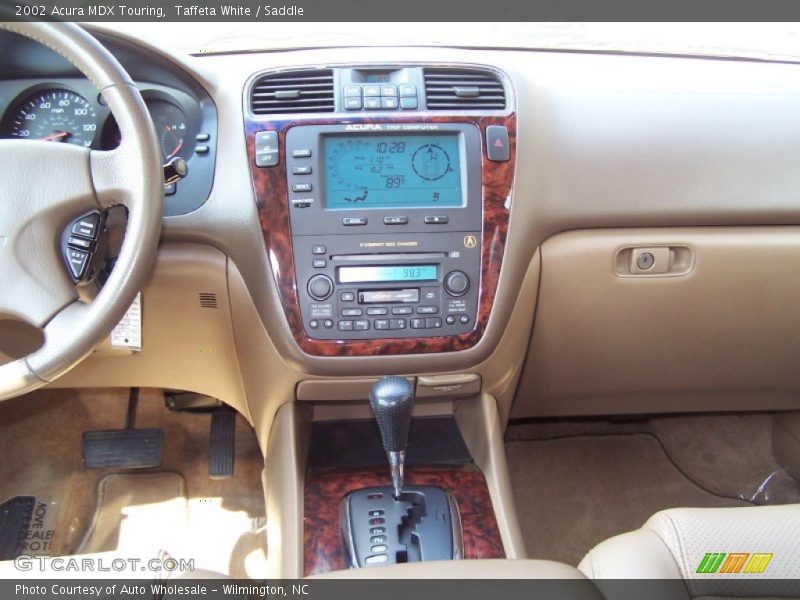 Taffeta White / Saddle 2002 Acura MDX Touring