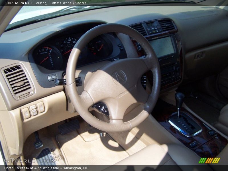 Taffeta White / Saddle 2002 Acura MDX Touring