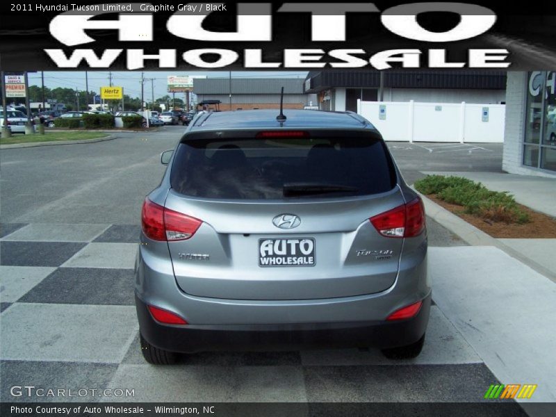 Graphite Gray / Black 2011 Hyundai Tucson Limited