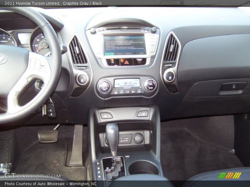 Graphite Gray / Black 2011 Hyundai Tucson Limited