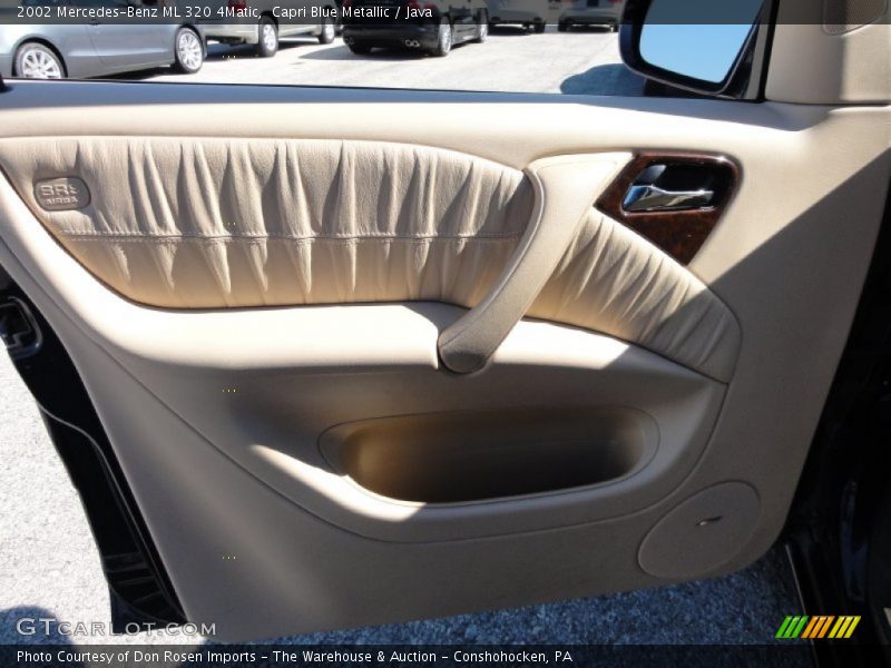 Capri Blue Metallic / Java 2002 Mercedes-Benz ML 320 4Matic