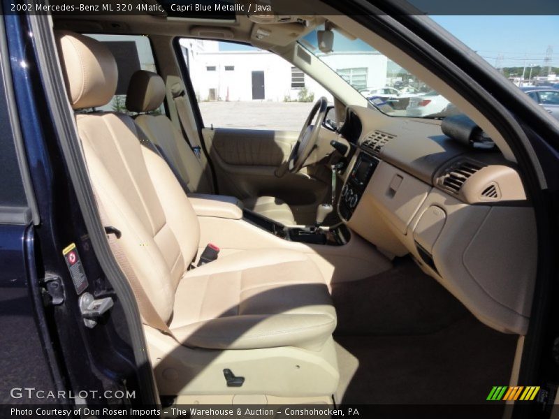 Capri Blue Metallic / Java 2002 Mercedes-Benz ML 320 4Matic