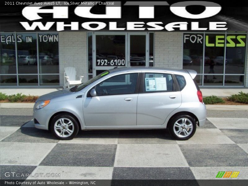 Ice Silver Metallic / Charcoal 2011 Chevrolet Aveo Aveo5 LT