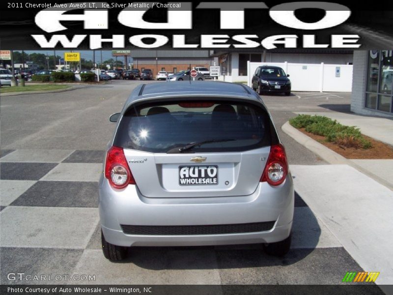 Ice Silver Metallic / Charcoal 2011 Chevrolet Aveo Aveo5 LT