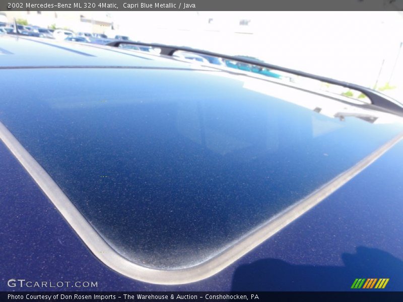 Capri Blue Metallic / Java 2002 Mercedes-Benz ML 320 4Matic