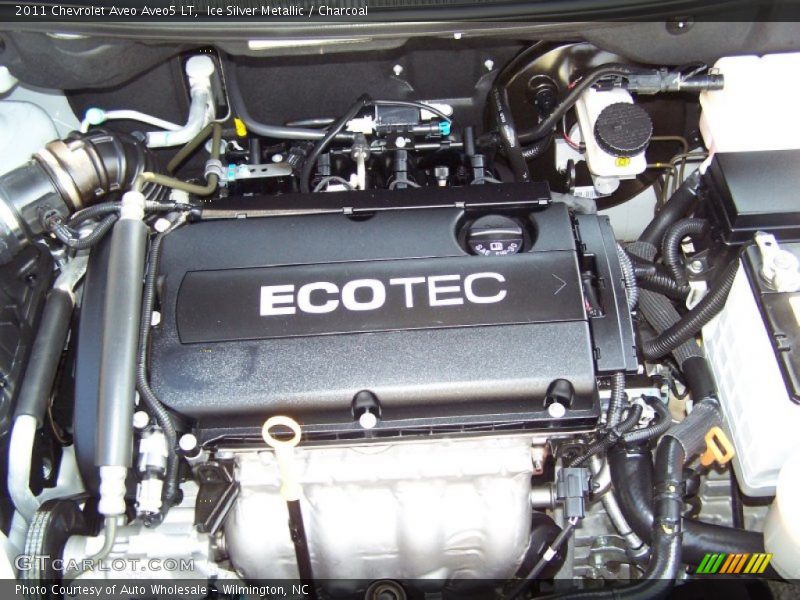 Ice Silver Metallic / Charcoal 2011 Chevrolet Aveo Aveo5 LT