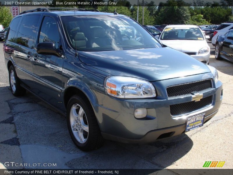 Blue Granite Metallic / Medium Gray 2007 Chevrolet Uplander LT