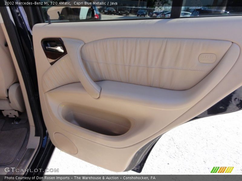 Capri Blue Metallic / Java 2002 Mercedes-Benz ML 320 4Matic