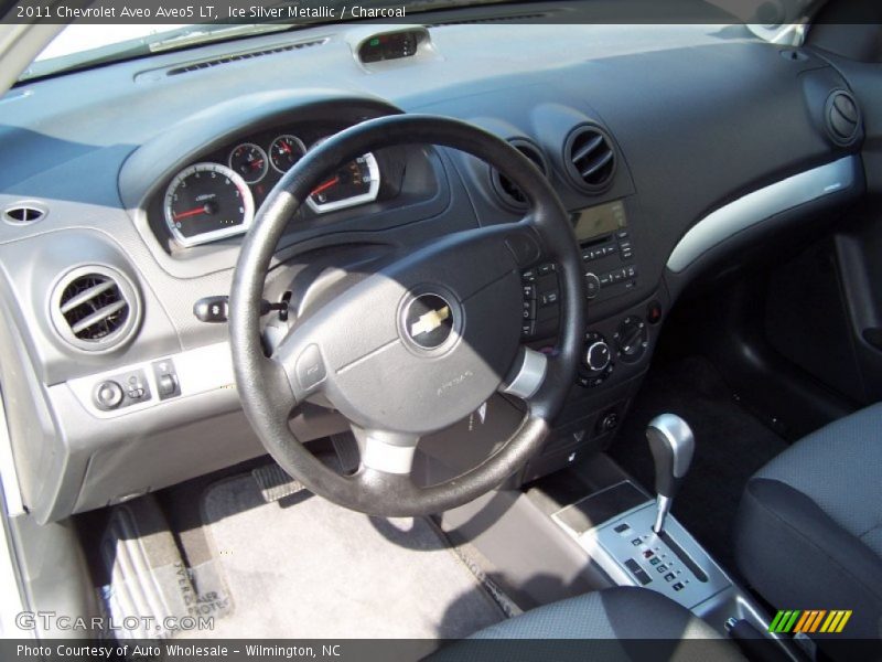 Ice Silver Metallic / Charcoal 2011 Chevrolet Aveo Aveo5 LT