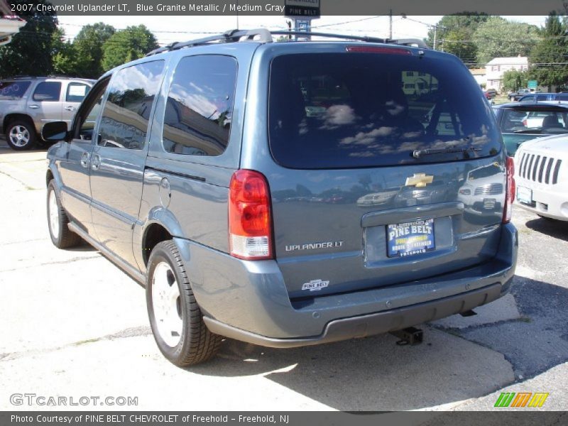 Blue Granite Metallic / Medium Gray 2007 Chevrolet Uplander LT