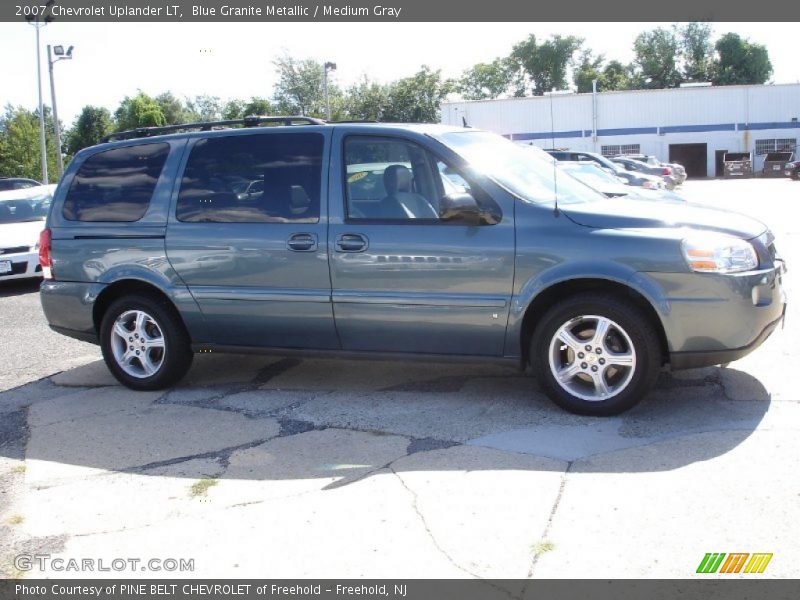 Blue Granite Metallic / Medium Gray 2007 Chevrolet Uplander LT