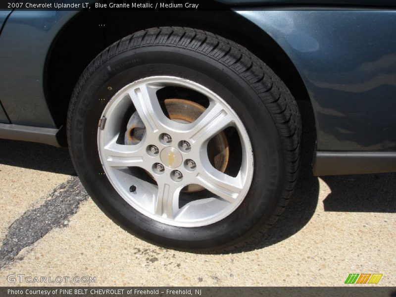 Blue Granite Metallic / Medium Gray 2007 Chevrolet Uplander LT