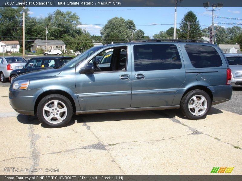 Blue Granite Metallic / Medium Gray 2007 Chevrolet Uplander LT