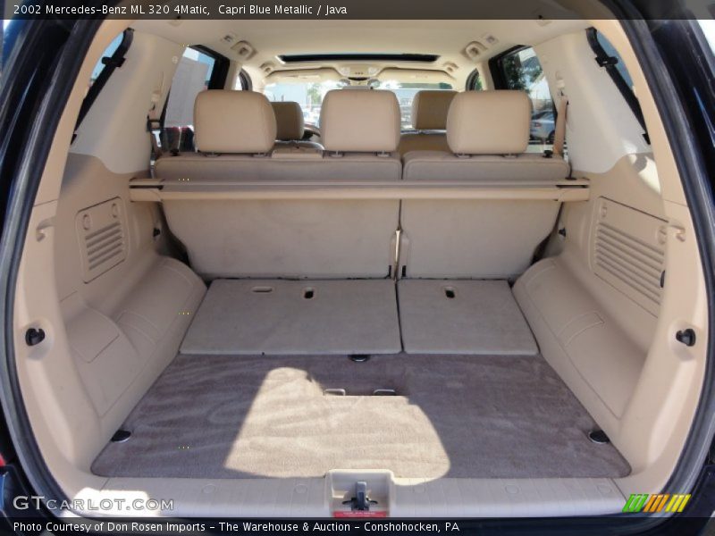 Capri Blue Metallic / Java 2002 Mercedes-Benz ML 320 4Matic