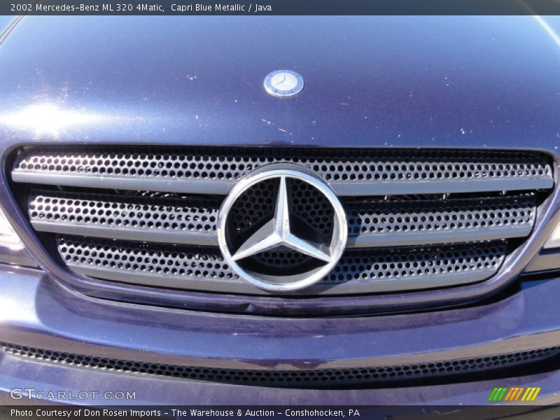 Capri Blue Metallic / Java 2002 Mercedes-Benz ML 320 4Matic
