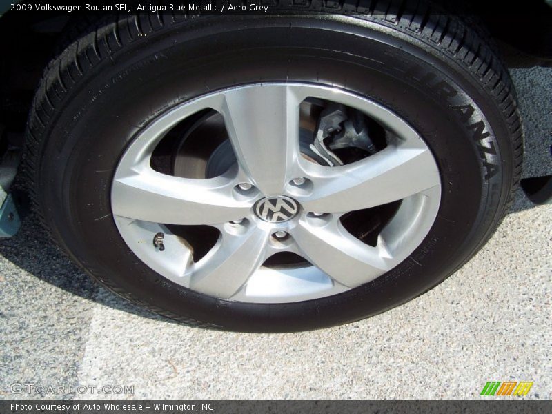 Antigua Blue Metallic / Aero Grey 2009 Volkswagen Routan SEL