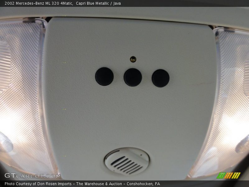 Capri Blue Metallic / Java 2002 Mercedes-Benz ML 320 4Matic