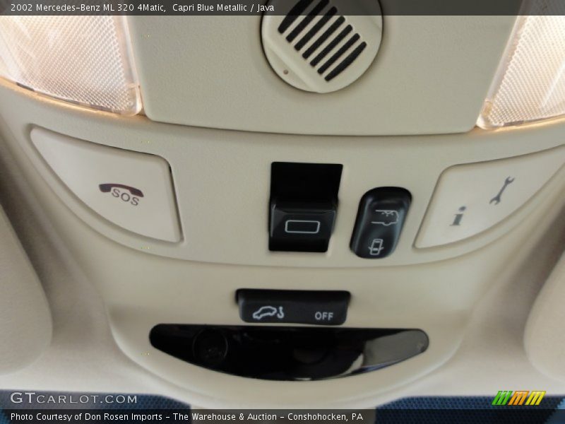 Capri Blue Metallic / Java 2002 Mercedes-Benz ML 320 4Matic
