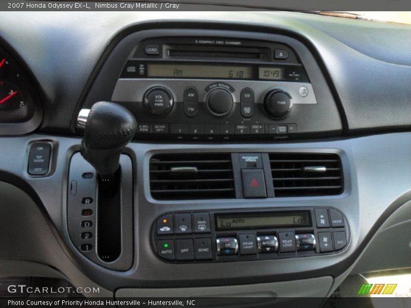 Nimbus Gray Metallic / Gray 2007 Honda Odyssey EX-L