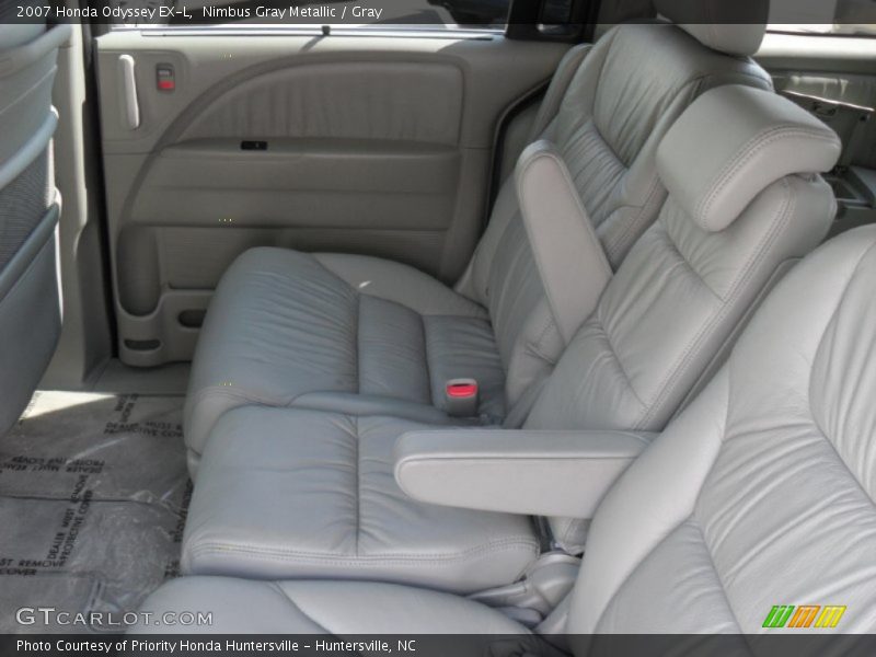 Nimbus Gray Metallic / Gray 2007 Honda Odyssey EX-L