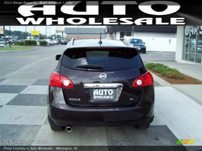 Black Amethyst / Gray 2011 Nissan Rogue SL