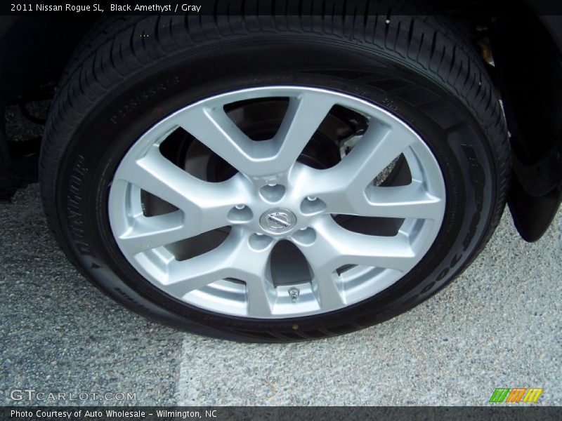 Black Amethyst / Gray 2011 Nissan Rogue SL