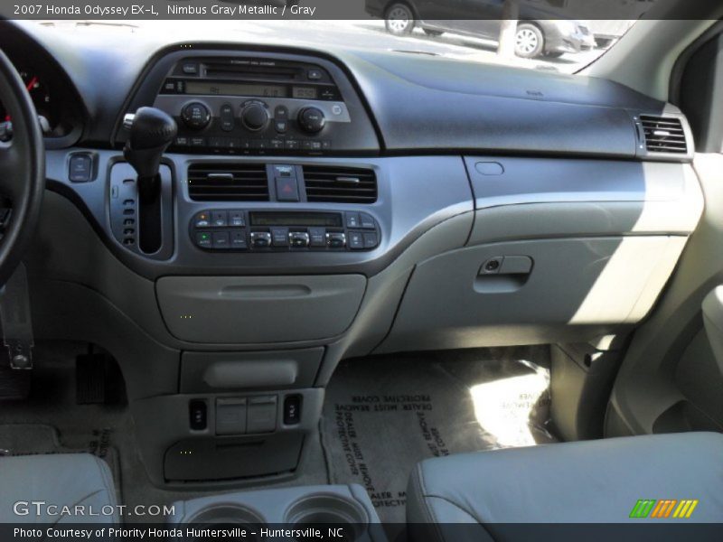 Nimbus Gray Metallic / Gray 2007 Honda Odyssey EX-L