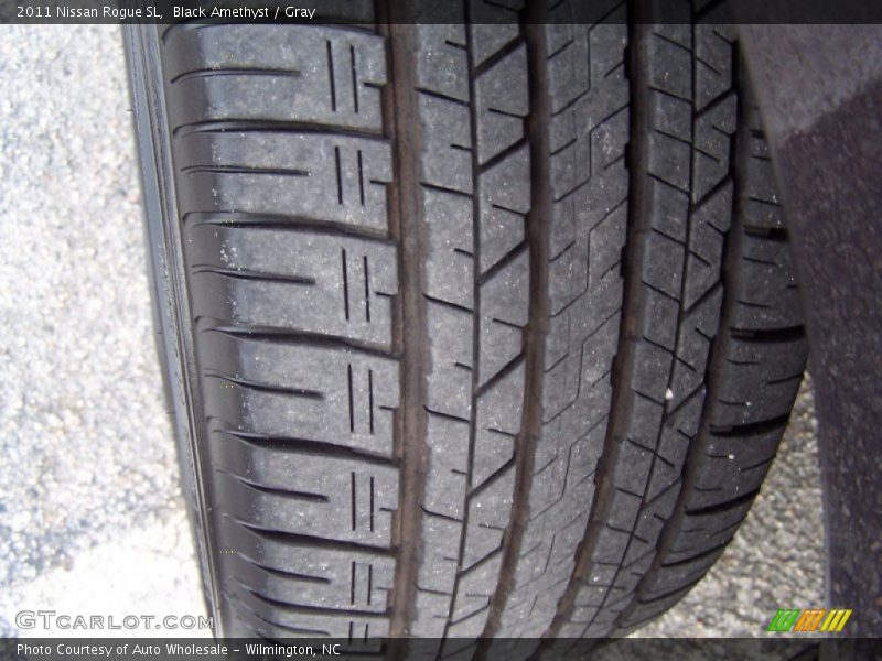 Black Amethyst / Gray 2011 Nissan Rogue SL
