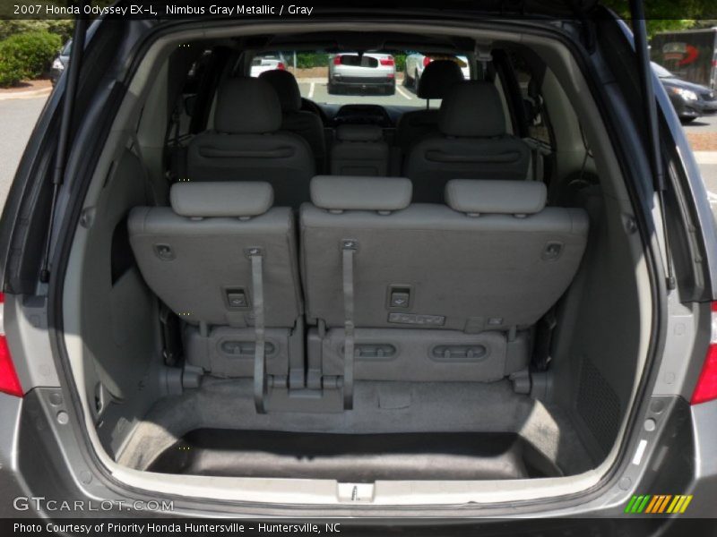 Nimbus Gray Metallic / Gray 2007 Honda Odyssey EX-L