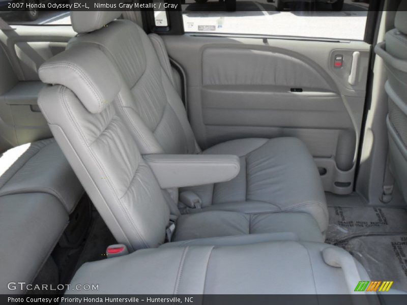 Nimbus Gray Metallic / Gray 2007 Honda Odyssey EX-L