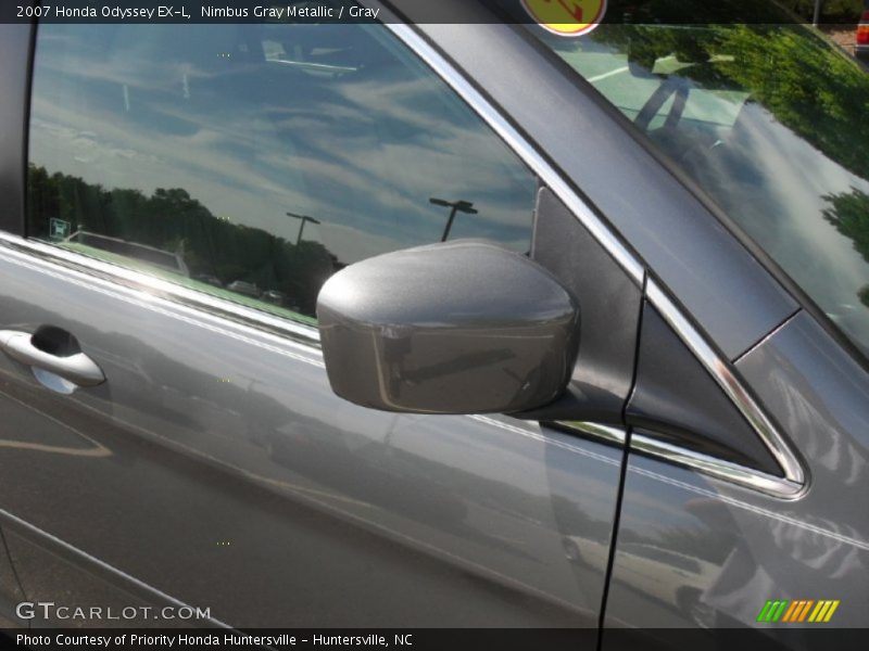Nimbus Gray Metallic / Gray 2007 Honda Odyssey EX-L