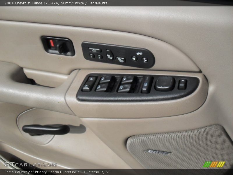 Summit White / Tan/Neutral 2004 Chevrolet Tahoe Z71 4x4