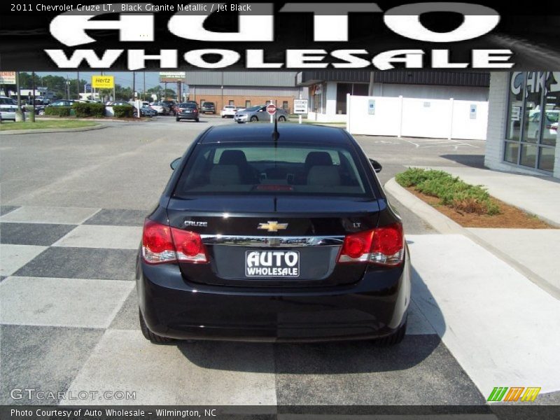 Black Granite Metallic / Jet Black 2011 Chevrolet Cruze LT