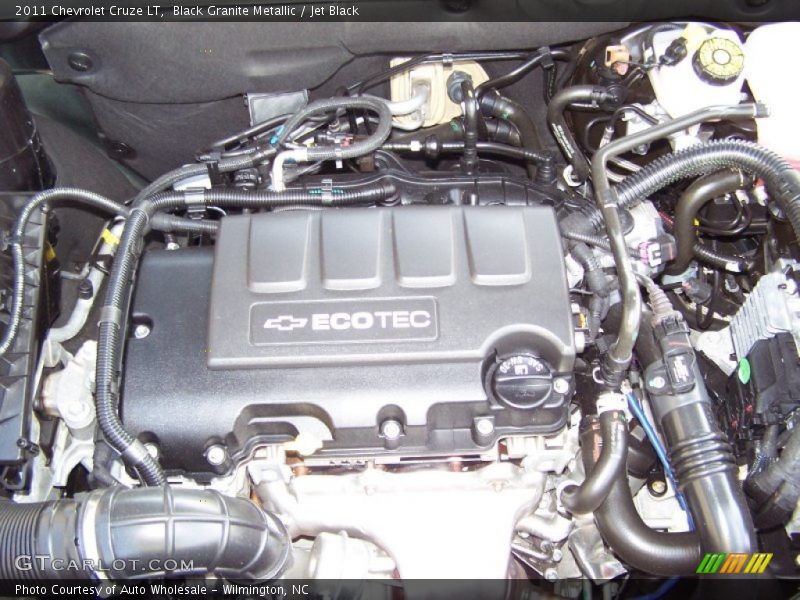 Black Granite Metallic / Jet Black 2011 Chevrolet Cruze LT