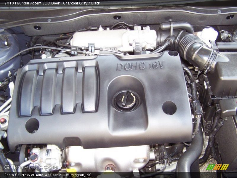  2010 Accent SE 3 Door Engine - 1.6 Liter DOHC 16-Valve CVVT 4 Cylinder