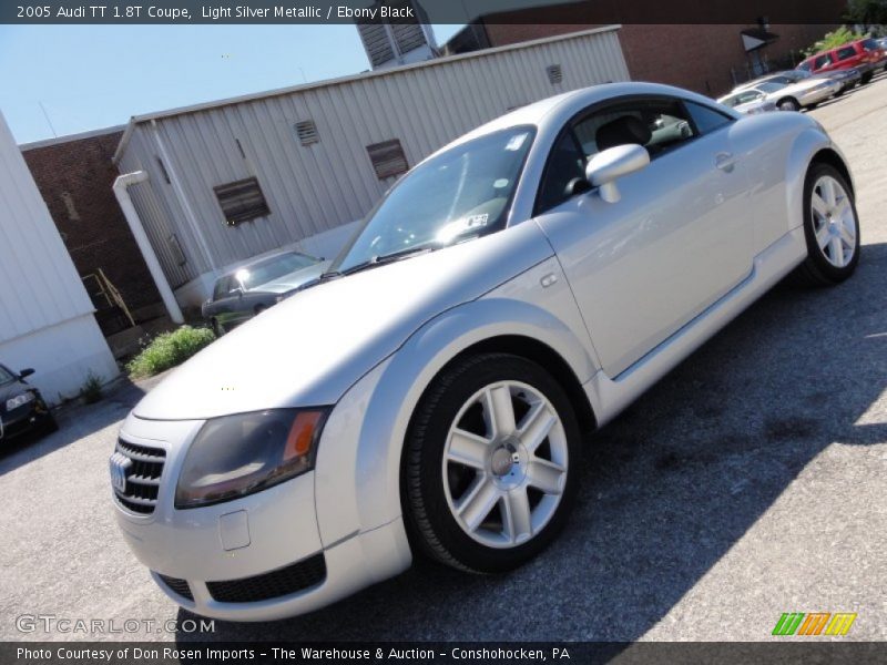Light Silver Metallic / Ebony Black 2005 Audi TT 1.8T Coupe