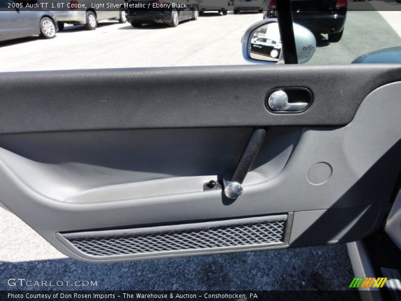 Light Silver Metallic / Ebony Black 2005 Audi TT 1.8T Coupe