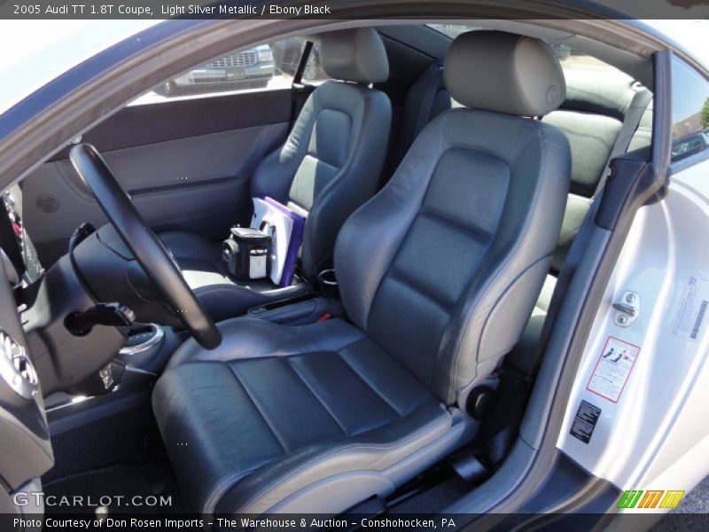  2005 TT 1.8T Coupe Ebony Black Interior