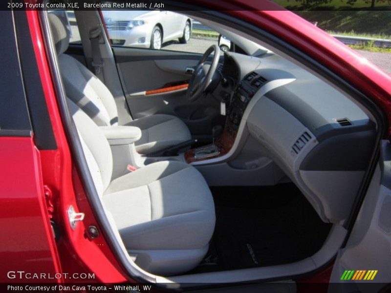 Barcelona Red Metallic / Ash 2009 Toyota Corolla XLE