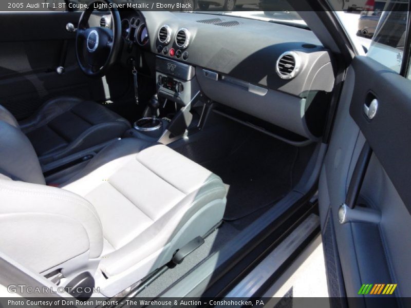 Light Silver Metallic / Ebony Black 2005 Audi TT 1.8T Coupe