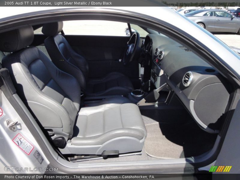 Light Silver Metallic / Ebony Black 2005 Audi TT 1.8T Coupe