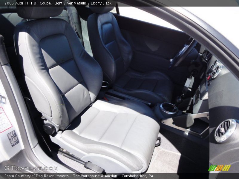 Light Silver Metallic / Ebony Black 2005 Audi TT 1.8T Coupe