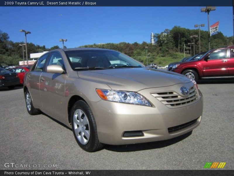 Desert Sand Metallic / Bisque 2009 Toyota Camry LE