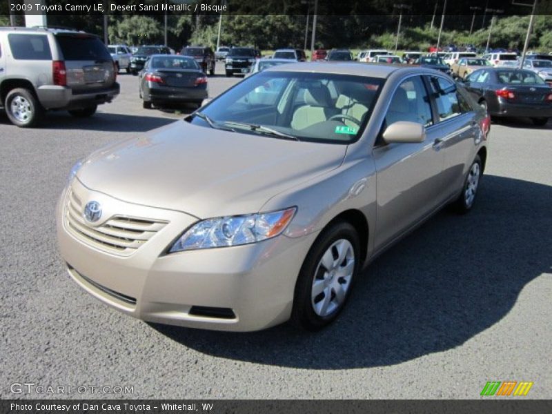 Desert Sand Metallic / Bisque 2009 Toyota Camry LE