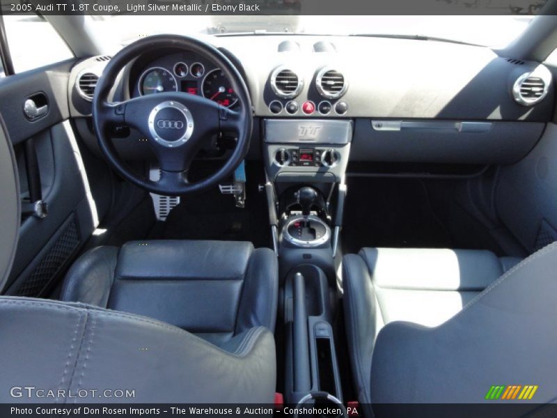 Light Silver Metallic / Ebony Black 2005 Audi TT 1.8T Coupe