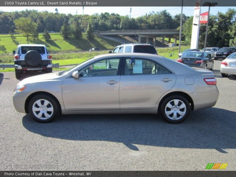 Desert Sand Metallic / Bisque 2009 Toyota Camry LE