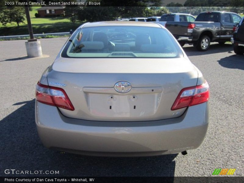 Desert Sand Metallic / Bisque 2009 Toyota Camry LE
