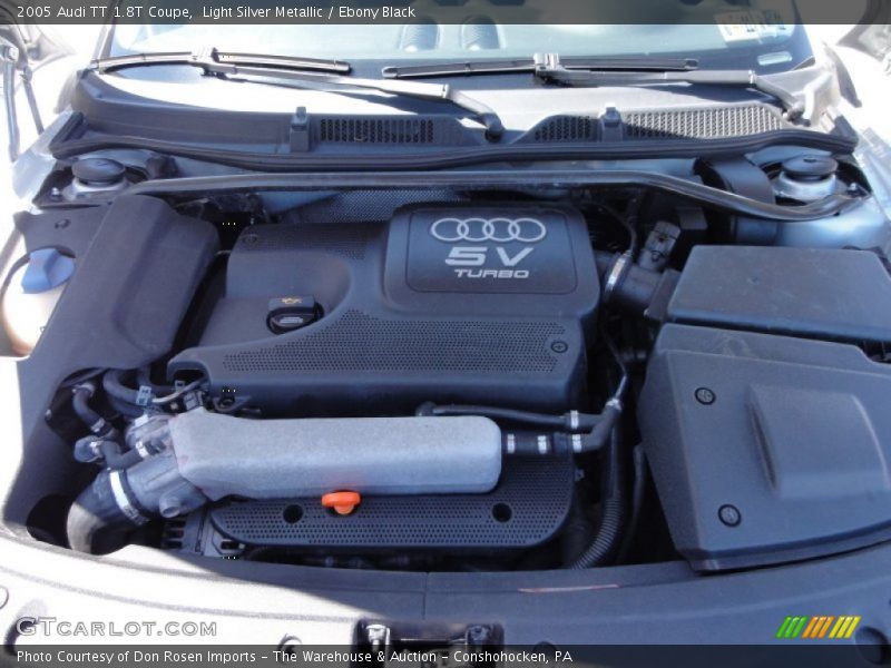  2005 TT 1.8T Coupe Engine - 1.8 Liter Turbocharged DOHC 20-Valve 4 Cylinder
